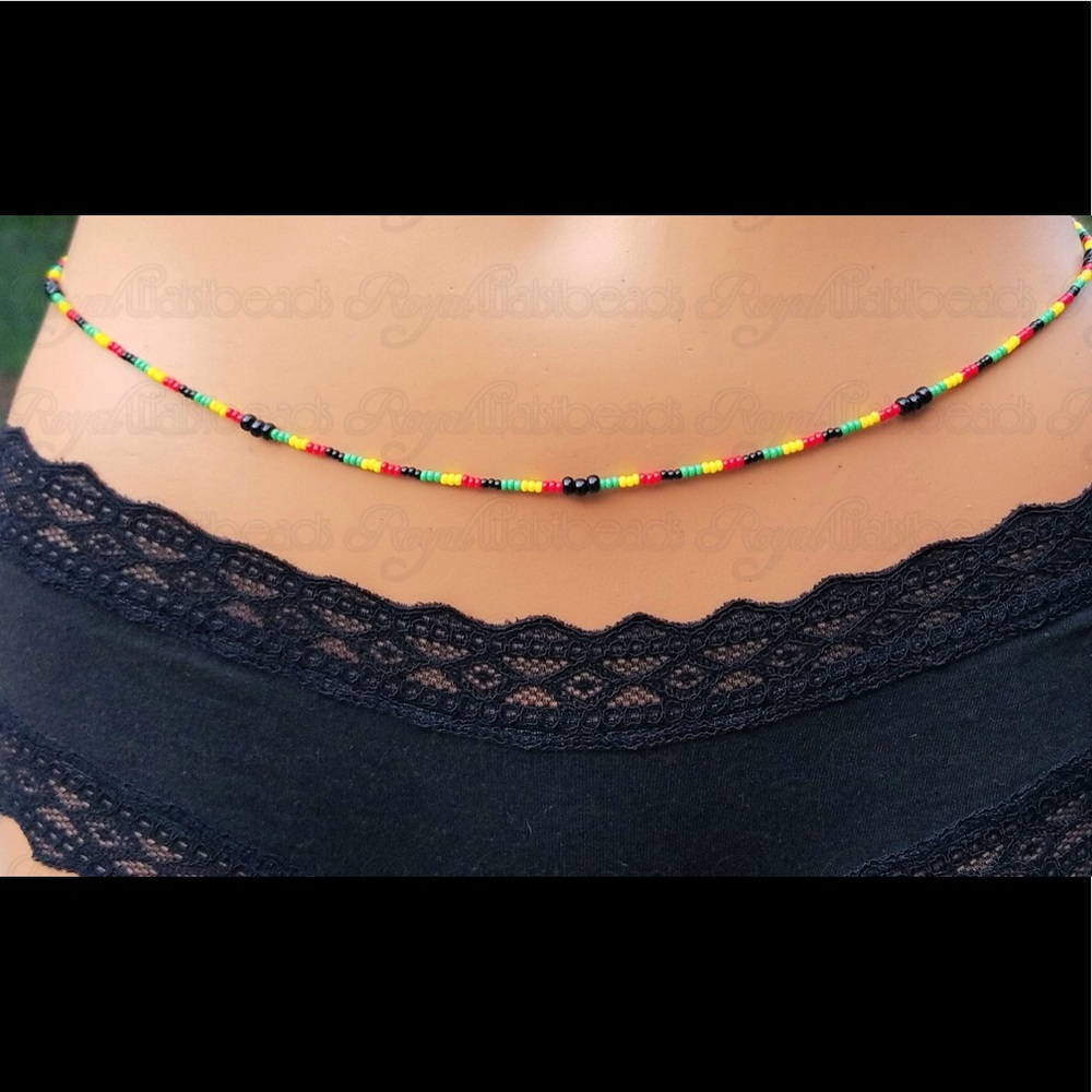 African waist beads